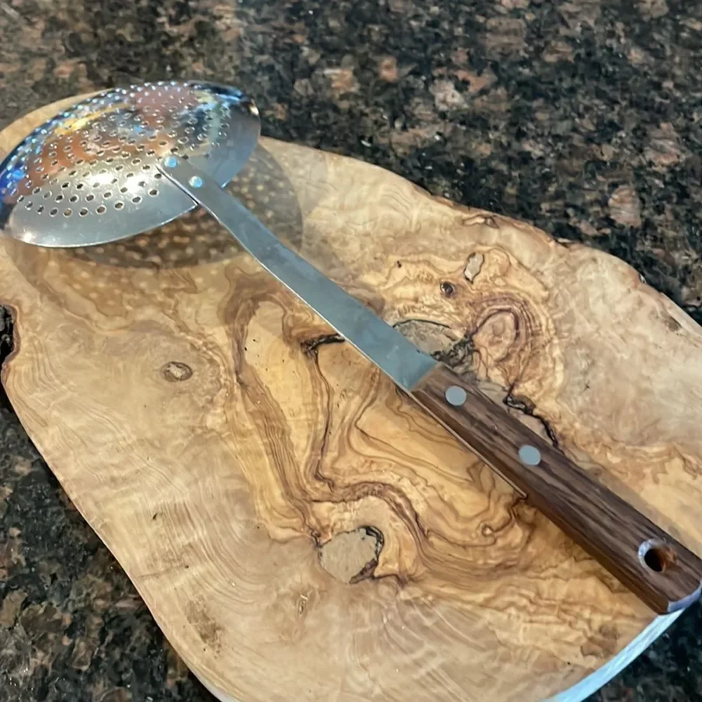 Vintage Skimmer Spoon, Stainless Japan